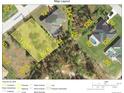 Map showcasing the property lines and surrounding neighborhood layout at 418 Rotonda Cir, Rotonda West, FL 33947