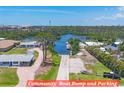 Community boat ramp and parking area for convenient access to the water at 2117 Michigan Ave, Englewood, FL 34224