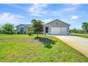 Charming single-story home with a well-maintained lawn, two-car garage and inviting curb appeal at 4510 Burns Ter, Port Charlotte, FL 33981