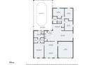 Detailed floor plan showcasing the layout of the home at 5510 Moongate Rd, Spring Hill, FL 34606