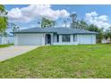 Classic single-story home boasts a garage, front lawn, and a welcoming front door at 5412 Ulysses St, Port Charlotte, FL 33981