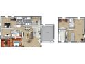 Detailed floor plan showcasing the layout and dimensions of the home's living spaces at 7157 Knoxville Dr, Webster, FL 33597