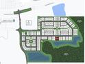 Community map showcasing the layout of homes, parks, and conservation areas within the neighborhood at 208 Eagleston Ln, Lakewood Ranch, FL 34240