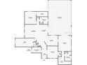 Detailed floorplan showcasing the layout of the home, including bedrooms, living areas, and lanai/pool at 3723 Toulouse Ct, Punta Gorda, FL 33950