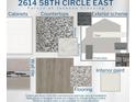 Home features a selection of modern materials, from cabinets to flooring at 2614 58Th E Cir, Palmetto, FL 34221