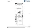 Magnolia first floor plan featuring a gathering room, kitchen, garage, and covered lanai at 2745 Walden Town Cir, Plant City, FL 33566