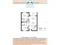 The Biella floor plan, Building I, Isola Casa Condominiums shows a 1,040 sq ft unit at 791 S. Tamiami Trail # 102, Venice, FL 34285