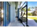 Spacious screened porch with tiled floor at 4343 Carver St, North Port, FL 34286
