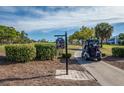 Golf cart path alongside a lush green golf course at 454 Cerromar Rd # 275, Venice, FL 34293