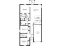 Three-bedroom, two-bathroom home featuring a great room, kitchen, and garage at 14461 Bulger Ave, Port Charlotte, FL 33953
