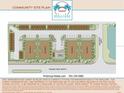 Site plan of Isola Casa Condominiums showing building locations and pool at 791 S. Tamiami Trail # 103, Venice, FL 34285