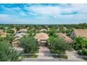Aerial view of houses in a neighborhood at 19185 Mangieri St, Venice, FL 34293