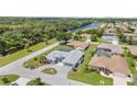 Bird's eye view of the property, showcasing the home's location and neighborhood at 5896 Buchanan Rd, Venice, FL 34293