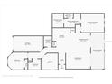 Open floor plan with primary bedroom, 2 baths, and screened patio at 10055 Crooked Creek Dr # 103, Venice, FL 34293