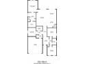 Floor plan showing 2098 sq ft home with 406 sq ft garage at 11925 Bohemian Pl, Venice, FL 34293