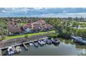 Scenic community townhomes with boat docks and serene water views in a desirable location at 709 Sorrento Inlt # 709, Nokomis, FL 34275