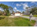 Charming single-story home with a sprawling green lawn and a well-maintained exterior at 3716 Dunbar Rd, Venice, FL 34293