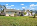 Attractive single-story home boasts well-maintained front yard and attached one car garage at 308 Purdue Rd, Venice, FL 34293