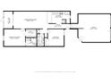 Detailed floor plan highlighting layout including living spaces, bedrooms, kitchen, and garage at 930 Capri Isles Blvd # 120, Venice, FL 34292