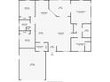 Detailed floorplan showcasing the layout of the home, including bedrooms, bathrooms, kitchen, and living areas at 10153 Gasparilla Rd, Placida, FL 33946