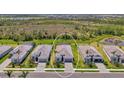 The home is nicely located and surrounded by landscaped common areas and a community pond at 17515 Jadestone Ct, Venice, FL 34293