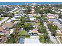 Aerial view of the property highlighting its location and neighborhood amenities at 413 Valencia Rd, Venice, FL 34285