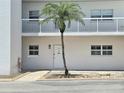 Condo exterior with updated landscaping, modern railings, and updated accessibility at 333 The Esplanade N # 102, Venice, FL 34285