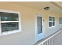 A welcoming entryway with natural light from nearby windows at 528 Barcelona Ave # 216, Venice, FL 34285