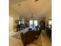 Spacious living room with high ceilings at 4023 Platt St, North Port, FL 34286