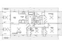Floor plan showcasing a spacious living area, kitchen, and bedrooms at 2445 Tamworth Ter, Punta Gorda, FL 33983
