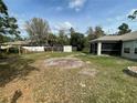 Spacious backyard with shed and ample green space at 4495 Amari Rd, North Port, FL 34291