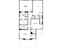 Two-story home floor plan with a primary suite, loft, and two additional bedrooms at 2178 Nass Rd, Zephyrhills, FL 33540