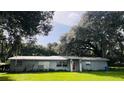 Ranch-style home with a spacious lawn and mature trees at 4905 Nesmith Rd, Plant City, FL 33567