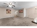 Spacious living room with carpeted floors at 1514 Seagull Bay Way, Brandon, FL 33511