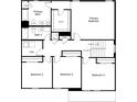 Upper floor plan with primary bedroom and three additional bedrooms at 37496 Williamette Way, Zephyrhills, FL 33540