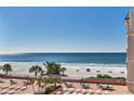 Stunning ocean view from the condo balcony, with beach access at 18400 Gulf Blvd # 1206, Indian Shores, FL 33785