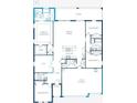 Open floor plan with kitchen, living room, dining room, and five bedrooms at 2550 Mauritania Rd, Punta Gorda, FL 33983