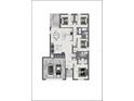 3-bedroom, 2-bathroom home with a 2-car garage at 4495 Eldron Ave, North Port, FL 34286