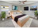 Cozy bedroom featuring neutral colors, natural light, and comfortable furnishings at 5606 N 32Nd St, Tampa, FL 33610