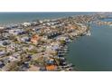 Waterfront community featuring townhomes along the bay with docks and ocean views at 2200 Bay Blvd # B, Indian Rocks Beach, FL 33785