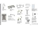 Display of classic interior fixtures, including lighting, sinks, faucets, and hardware at 3165 Alba Cir, Bradenton, FL 34211