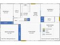 Detailed floor plan showcasing the layout with labeled rooms and dimensions at 6639 Renaldo S Way, St Petersburg, FL 33707