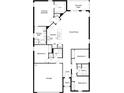Detailed floor plan of the home showcasing the layout, including bedrooms, bathrooms, and living areas at 20183 Azul Marble Loop, Land O Lakes, FL 34638