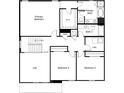 Second floor with primary bedroom, bedrooms 2 & 3, loft, laundry room, and two bathrooms at 9414 Sandy Bluffs Cir, Parrish, FL 34219