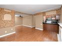 Spacious living room area with hardwood floors at 738 Haven Pl, Tarpon Springs, FL 34689