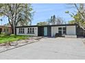 Charming single-story home with a well-maintained lawn, updated landscaping, and a light blue front door at 3926 Helena Ne St, St Petersburg, FL 33703