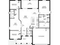 Detailed floor plan showcasing the layout of this home with multiple bedrooms and a lanai at 2277 Broadpoint Dr, Punta Gorda, FL 33983