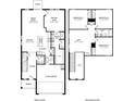 Detailed two-story floor plan showcasing layout of bedrooms, kitchen, living areas, and garage at 3550 Moscato Dr, Brooksville, FL 34602