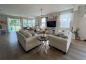Bright and airy living room with comfortable seating and stylish decor at 3567 74Th Avenue E Cir, Sarasota, FL 34243