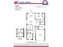 Detailed floor plan showcases the layout of this home, highlighting the primary suite and flowing living spaces at 4876 Sutherland St # Lot 63, Spring Hill, FL 34609